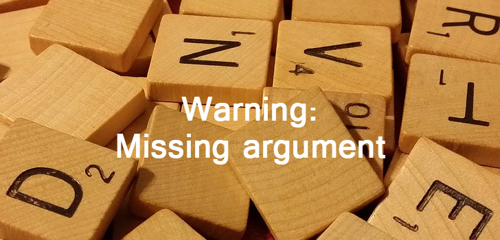 php_Missing_argument